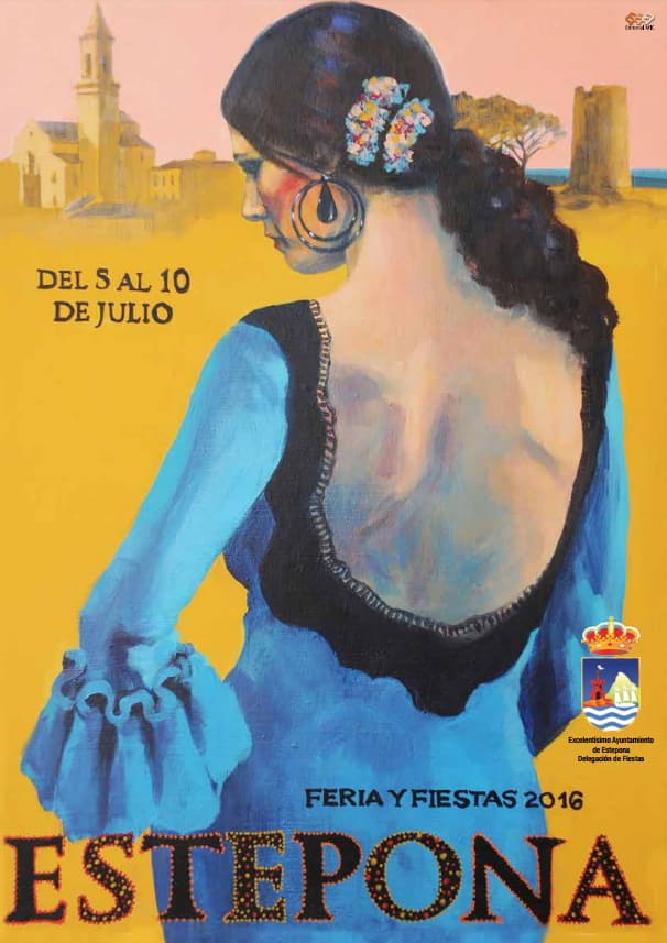 Cartel de la Feria Mayor de Estepona de 2016