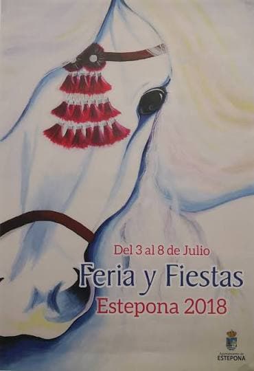 Cartel de la Feria Mayor de Estepona de 2018