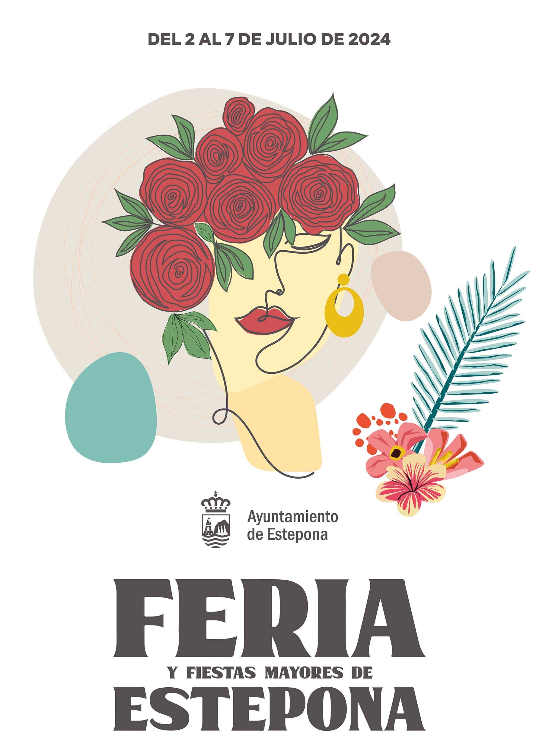 Cartel de la Feria Mayor de Estepona de 2024