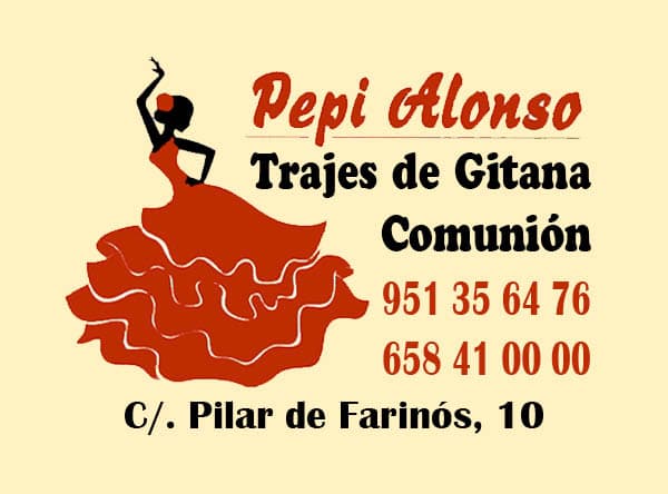 Trajes de flamenca a medida de Pepi Alonso, Estepona