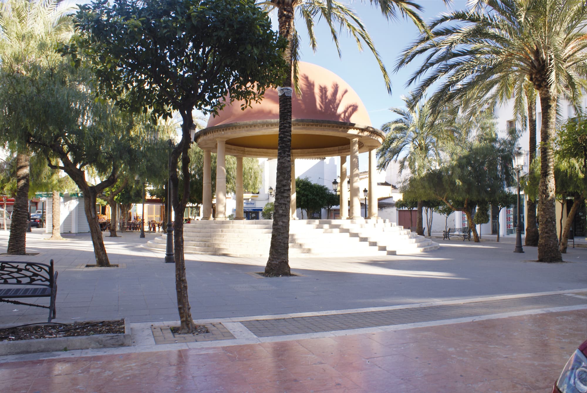 Plaza Antonia Guerrero — imagen histórica