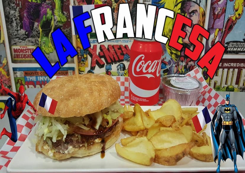 Burger Comic — Restaurante, Centro