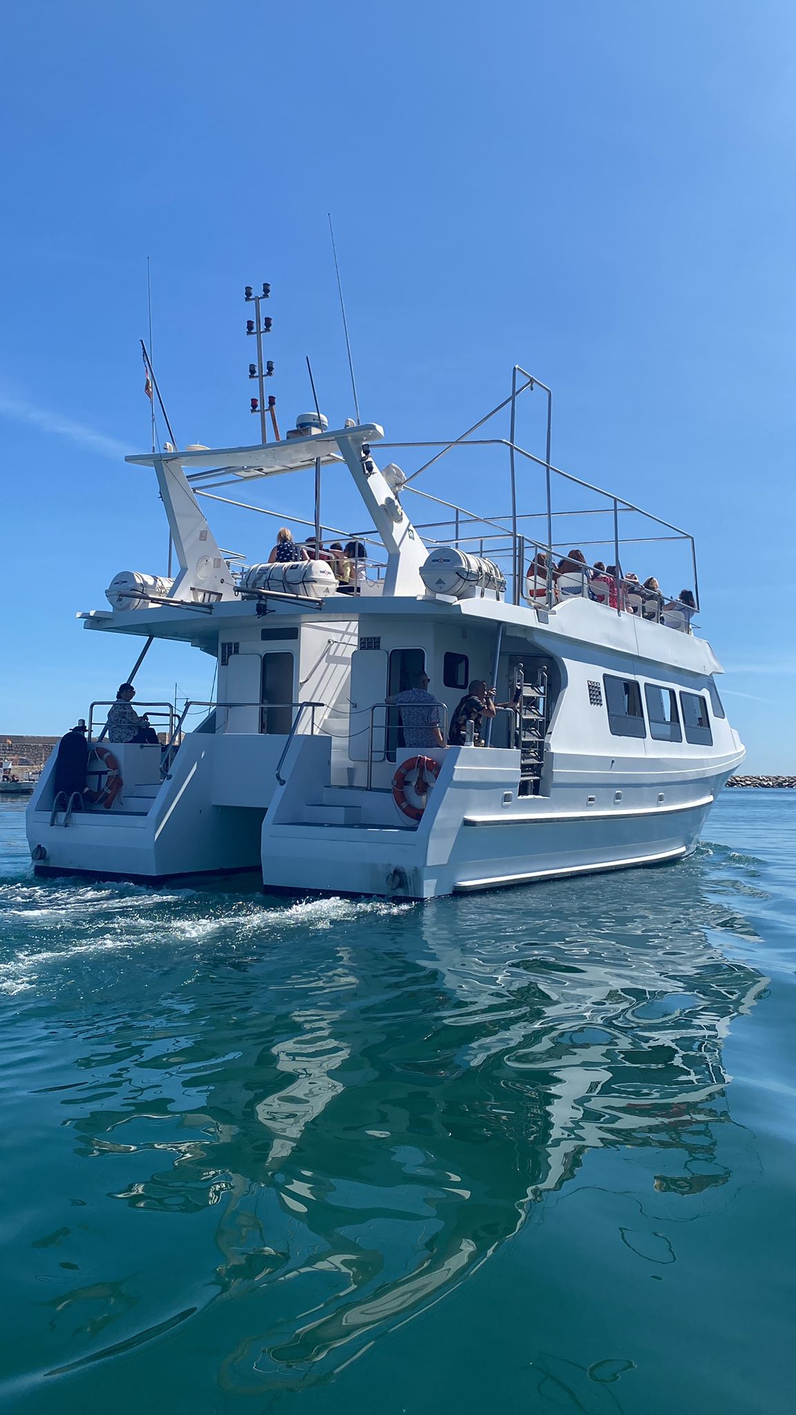 Paseo en catamarán a vela